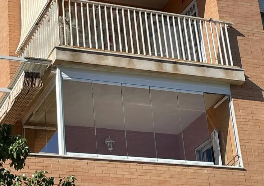 cerramiento balcón pequeño