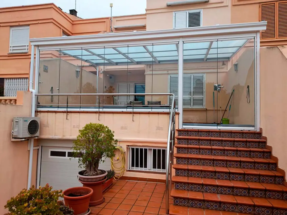 Cerramiento patio exterior Valencia